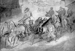Turkin viranomaiset, 1930 tekijältä Constantin Guys