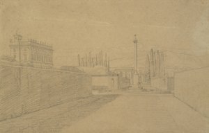 Villa Albanin puutarhassa tekijältä Constantin Hansen
