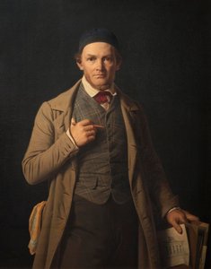Gottlieb Bindesbøllin muotokuva tekijältä Constantin Hansen