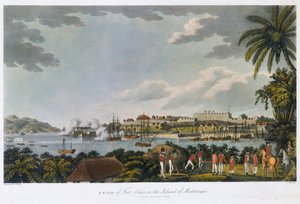 Koillisnäkymä Fort Louisista (Fort Saint Louis), Martinique, 5. helmikuuta - 22. maaliskuuta.
