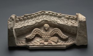 Pedimentti kotkalla, 400s tekijältä Coptic