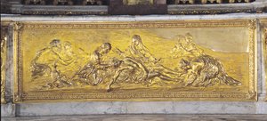 Pieta, kuninkaallisesta kappelista (kullattua pronssia)