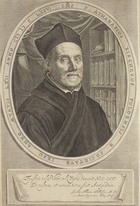 Athanasius Kircherin muotokuva 1602-1680, 1664 tekijältä Cornelis Abrahamsz. Bloemaert II