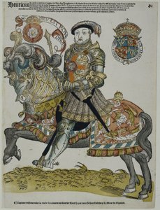 Englannin Henrik VIII:n muotokuva tekijältä Cornelis Anthonisz. (manner of)