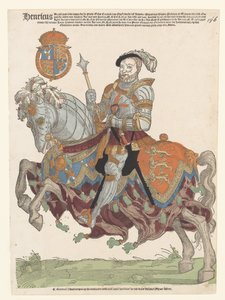 Englannin Henrik VIII:n muotokuva tekijältä Cornelis Anthonisz. (manner of)