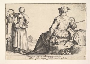 Ammatin ilot. tekijältä Cornelis Bloemaert