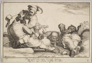 Ammatin ilot. tekijältä Cornelis Bloemaert