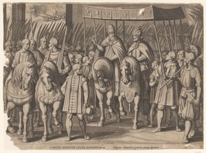 Kaarle V:n keisarillinen kruunaus Bolognassa, 1530 Kaarle V:n voitot (sarjan nimi)