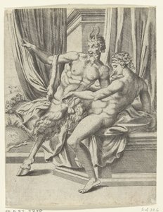 Jupiter ja Antiope Jupiterin rakkausseikkailut (sarjan nimi) tekijältä Cornelis Bos