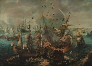 Batalla de Gibraltar el 1607 L