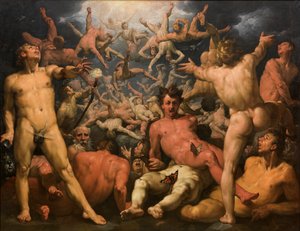 Titaanien kaatuminen (The Titanomachia), 1588-90