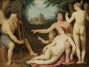 Ajan peili, 1628 (öljy kuparille)