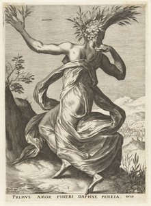 Daphne Goddess and Nymphs (sarjan nimi) tekijältä Cornelis Cort