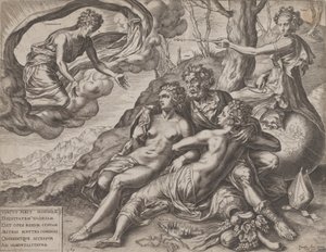 Hyveen kuolemattomat palkinnot, 1564. tekijältä Cornelis Cort