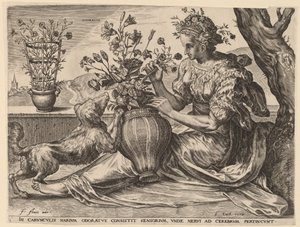 Tuoksuva tekijältä Cornelis Cort after Frans Floris I