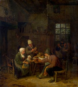 Sisäkuva tekijältä Cornelis Dusart