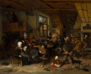 Kyläkrouvi tekijältä Cornelis Dusart