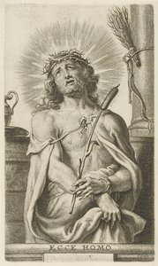 Kristus näytettiin ihmisille (Ecce homo) tekijältä Cornelis Galle (II)