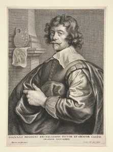 Joannes Meissens, taidemaalari ja kustantaja Brysselissä tekijältä Cornelis Galle II