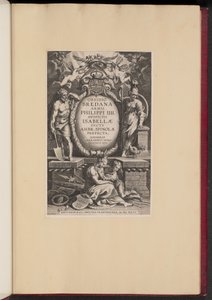 Nimisivu Herman Hugon "Bredanan piiritys" tekijältä Cornelis Galle I after Sir Peter Paul Rubens