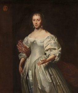 Cornelia Craen van Haeftenin muotokuva Cornelia Craen van Haeftenin (1622-1678) muotokuva tekijältä Cornelis Janssens van Ceulen (II) (attributed to)