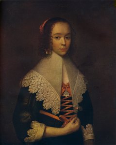 Tytön muotokuva, 1600-luku, 1916 tekijältä Cornelis Janssens van Ceulen