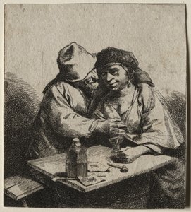Rakastava pariskunta tekijältä Cornelis Pietersz Bega