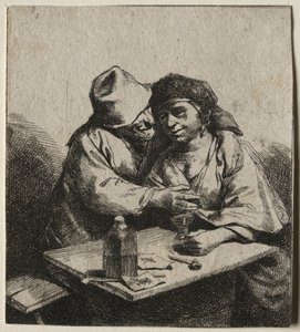 Rakastunut pariskunta.