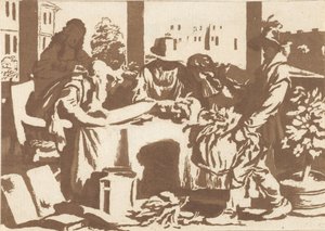 kasvitieteilijä tekijältä Cornelis Ploos van Amstel (signed by artist)