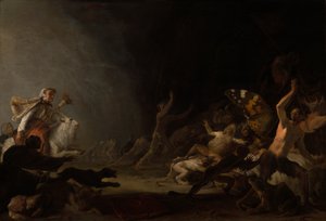 Noitien sapatti tekijältä Cornelis Saftleven