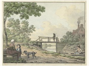 valehteleva koira tekijältä Cornelis Saftleven
