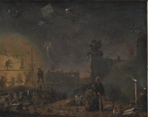 Sunnuntailapsen visio tekijältä Cornelis Saftleven