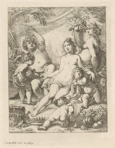 Bacchus, Venus ja Ceres.