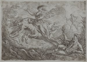 Nessus osuu Herculesin myrkkynuoleen