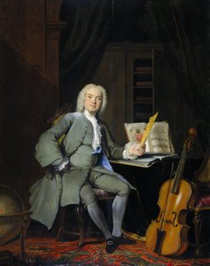 Muotokuva Van der Merschin perheen jäsenestä, 1736