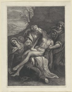 Kristuksen vapina tekijältä Cornelis Visscher (II)
