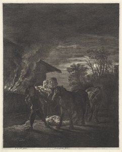 Hevosvarkaus tekijältä Cornelis Visscher (II)