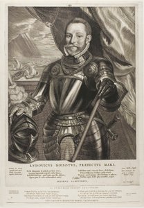 Lodewijk Boisot, Zeelandin amiraali, levy 4 Quatuor Personaesta tekijältä Cornelis Visscher