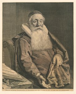 Gellius de Bouman muotokuva tekijältä Cornelis Visscher