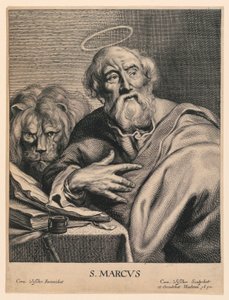 St. Mark (S.Marcvs) tekijältä Cornelis Visscher