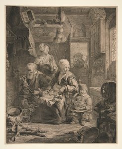 Pannukakkunainen tekijältä Cornelis Visscher