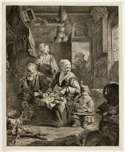 Pannukakkunainen tekijältä Cornelis Visscher