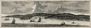 Cornelis De Bruynin kuva Konstantinopolista ja Perasta vuodelta 1698.