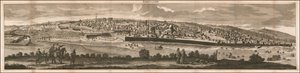 Cornelis De Bruynin kuva Jerusalemista vuodelta 1698
