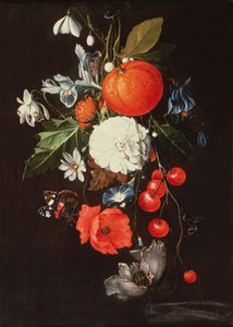 Huonekalut ja erilaiset esineet 1100- ja 1300-luvuilta tekijältä Cornelis de Heem