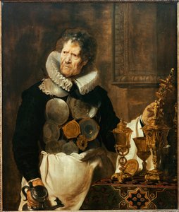 Abraham Grapheuksen muotokuva 1550-1624, 1620. tekijältä Cornelis de Vos