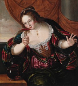 Naisen muotokuva tekijältä Cornelis de Vos