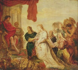 Huonekalut ja erilaiset esineet 1100- ja 1300-luvuilta tekijältä Cornelis de Vos