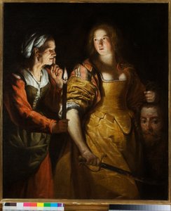Judith Holofernesin pään kanssa, 1600-luvun alku (öljy kankaalle)