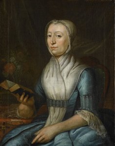 Eva Goudriaan-de Veerin muotokuva tekijältä Cornelis van Cuylenburgh (II)